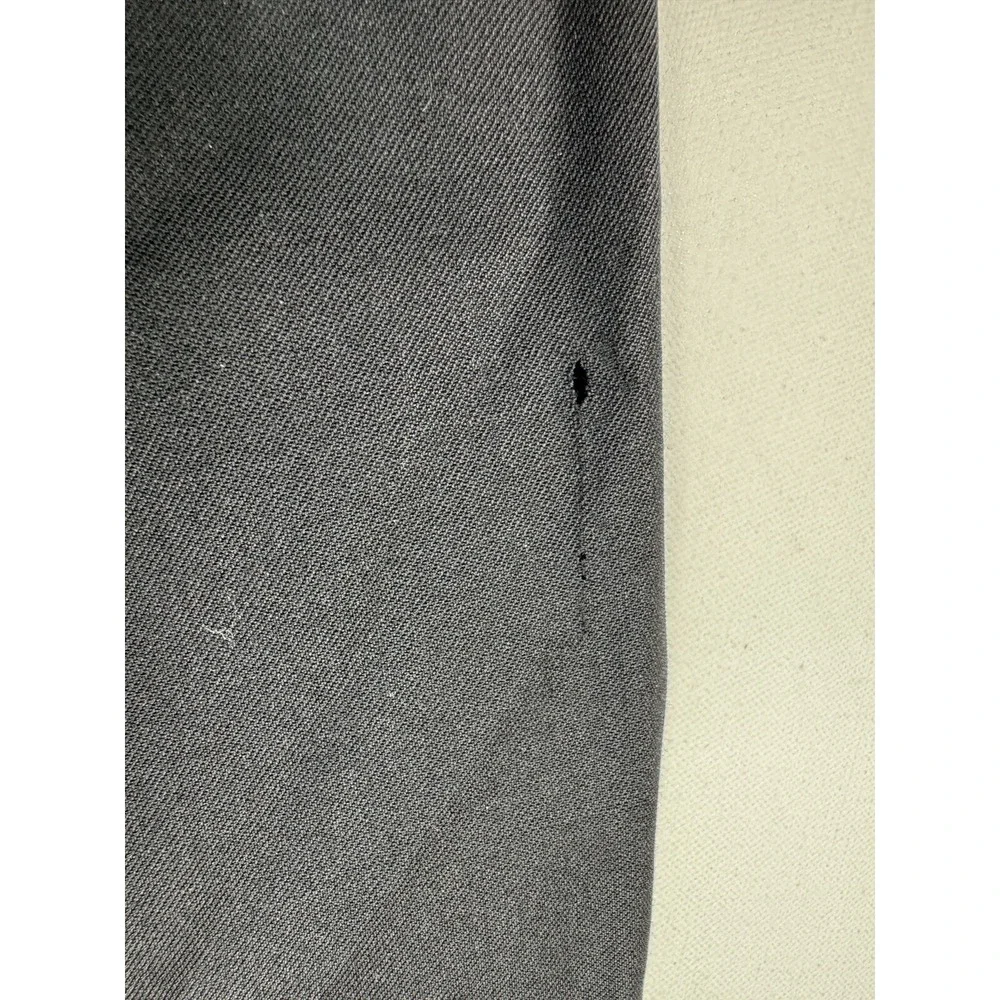 Lauren Ralph Lauren Total Comfort Black Pleated Wool Dress Pants 36x29 Cuffed